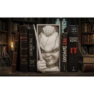 Chucky Horror Book Nook - Child's Play Inspired Slashing Bookshelf Insert